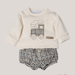 Completo neonato CALAMARO BABY 11432 Beige 11432 BEIGE CALAMARO BABY 