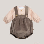 Completo neonato CALAMARO BABY 11437 Marrone 11437 MARRONE CALAMARO BABY 