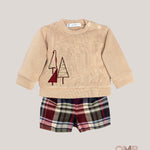 Completo neonato CALAMARO BABY 11449 Bordeaux 11449 BORDEAU CALAMARO BABY 