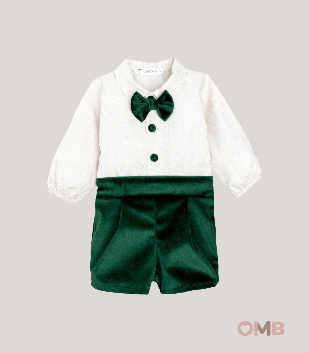 Completo neonato CALAMARO BABY 11452 Verde 11452 VERDE CALAMARO BABY 