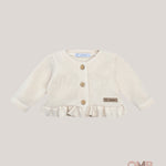 Cardigan neonata CALAMARO BABY 14050 Panna 14050 PANNA CALAMARO BABY 