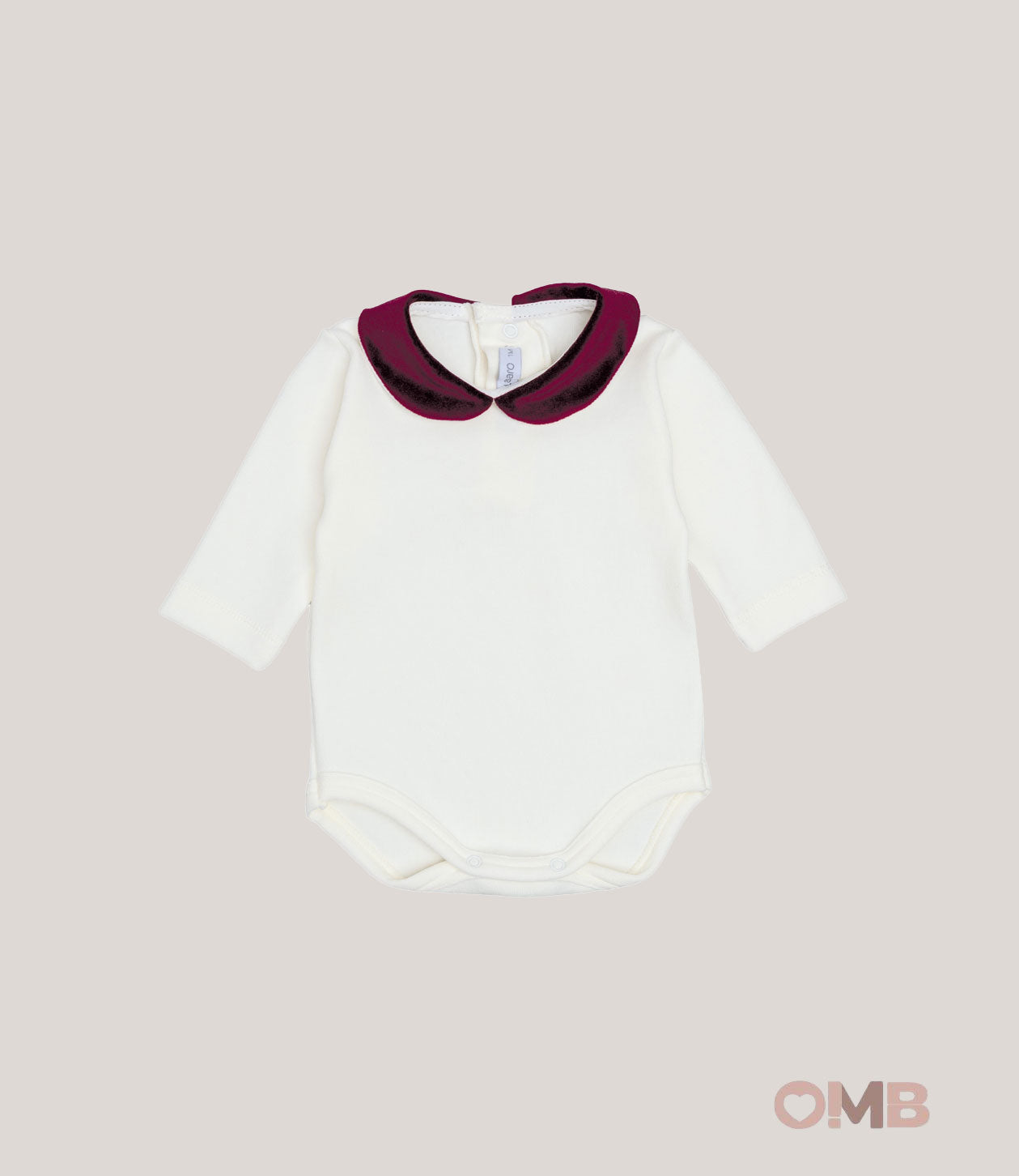 Body neonato CALAMARO BABY 19138 granata 19138 PANNA/GRANATA CALAMARO BABY 
