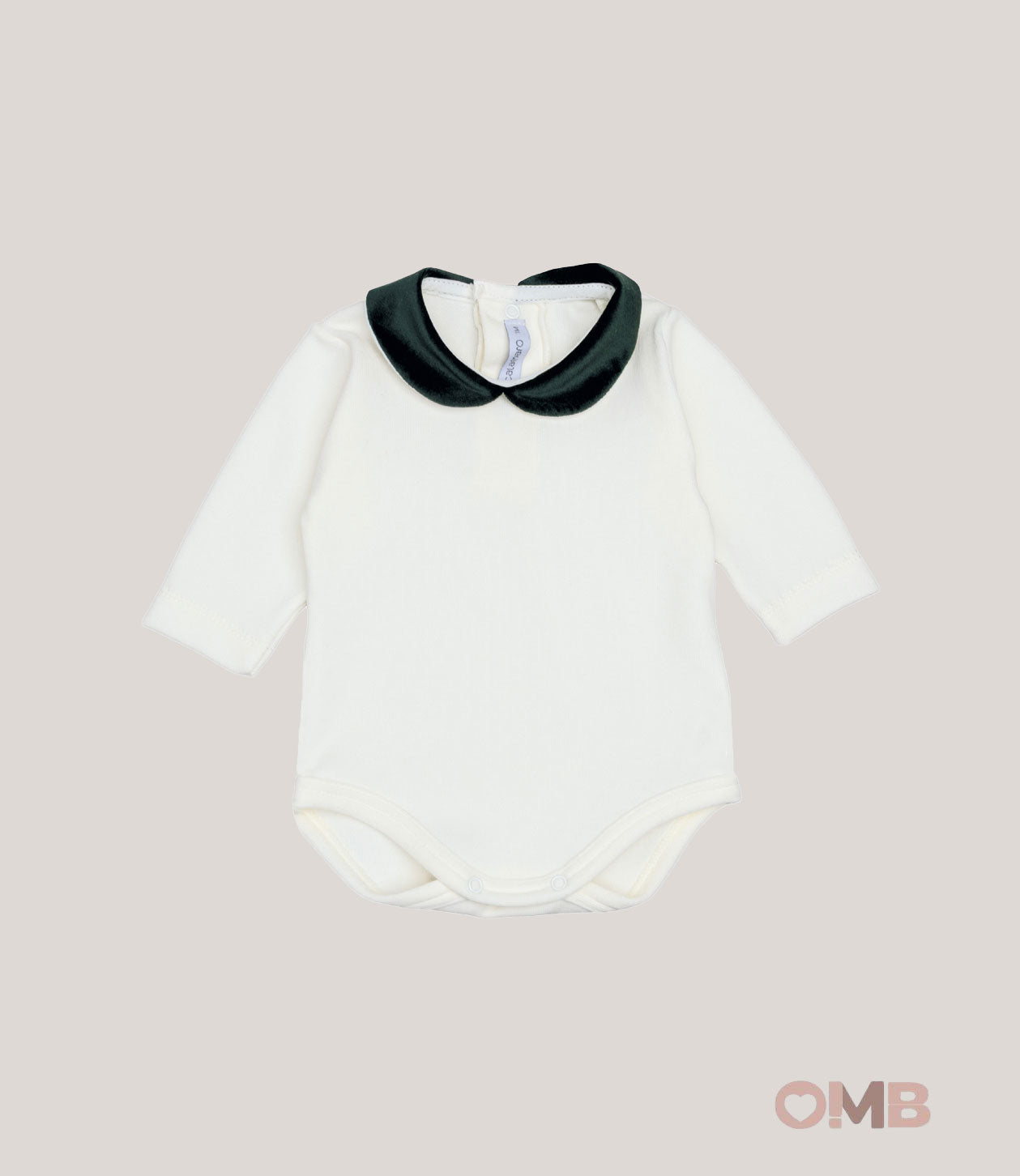 Body neonato CALAMARO BABY 19138 verde 19138 PANNA/VERDE CALAMARO BABY 