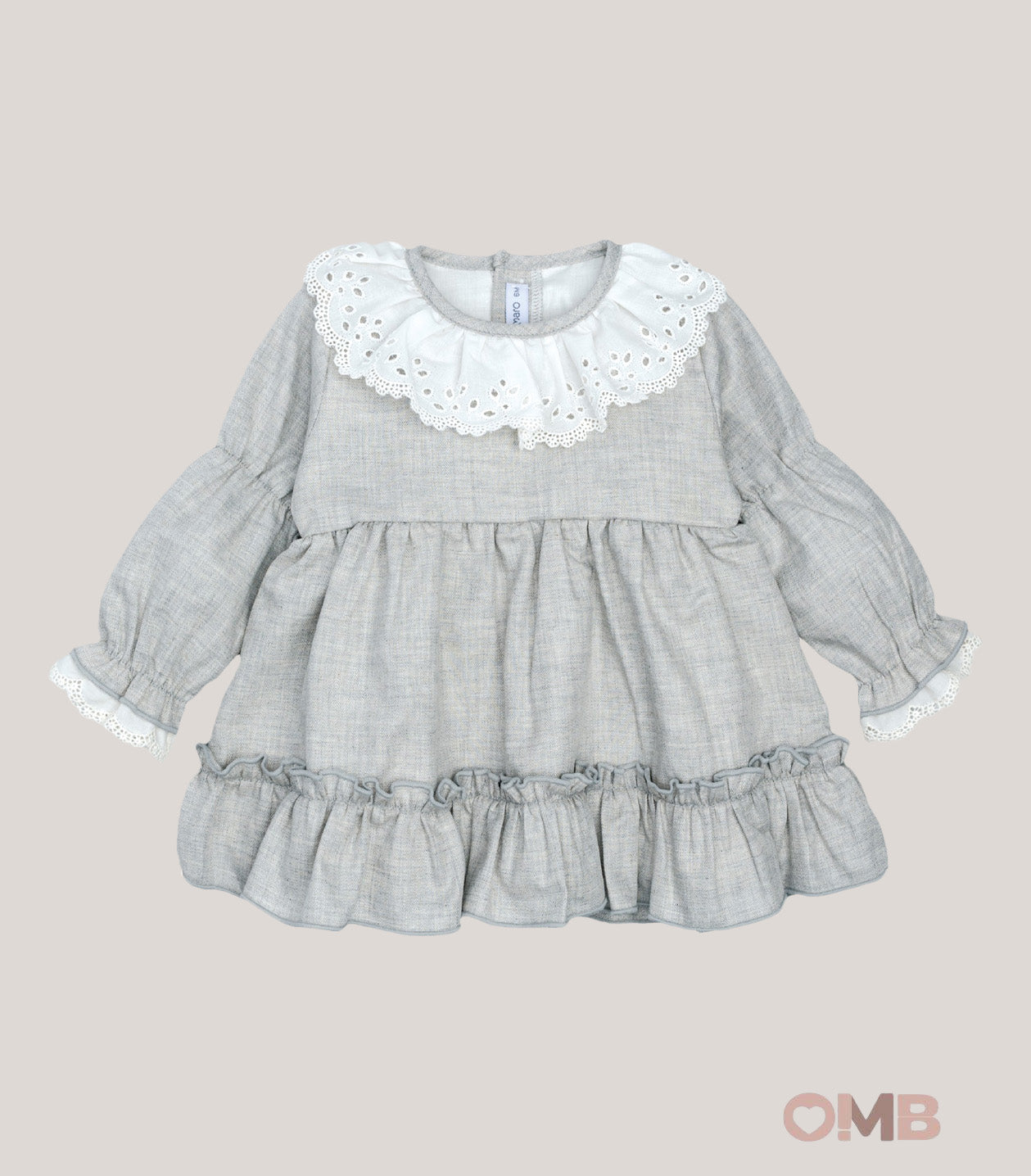 Abito bambina CALAMARO BABY 21349 Grigio 21349 GRIGIO CALAMARO BABY 