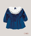 Abito neonata CALAMARO BABY 21353 Blu