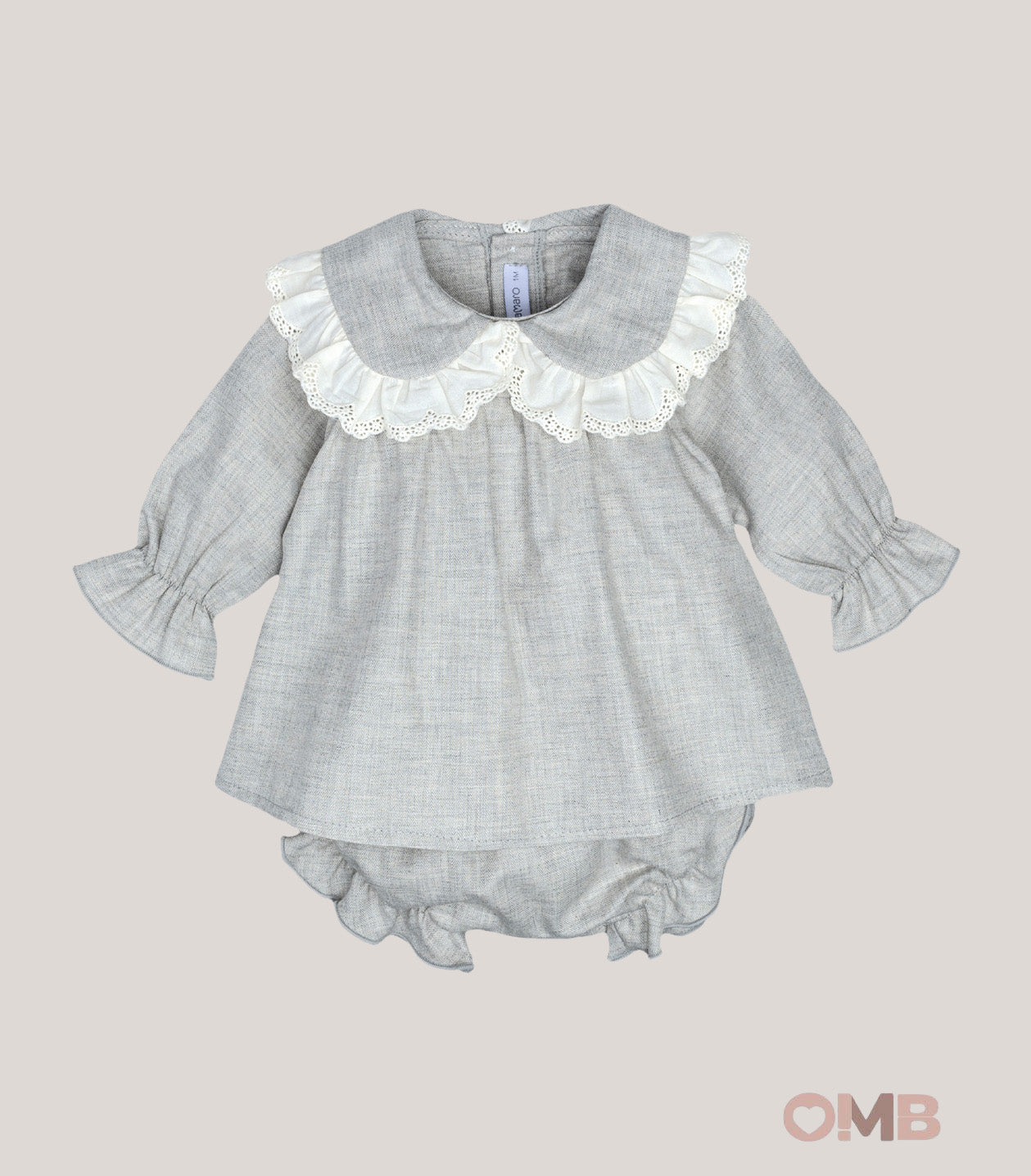 Completo neonata CALAMARO BABY 22134 Grigio 22134 GRIGIO CALAMARO BABY 