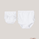 Coulotte neonata CALAMARO BABY 40701 Bianca 40701 BIANCO CALAMARO BABY 