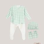 Set neonato CALAMARO BABY 72523 Verde 72523 MENTA CALAMARO BABY 