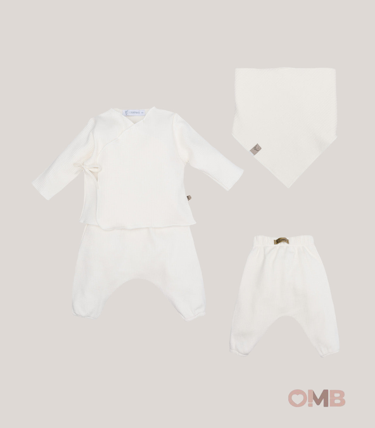 Set unisex CALAMARO BABY 72528 Crudo 72528 CRUDO CALAMARO BABY 