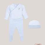 Set neonato CALAMARO BABY 72529A Celeste 72529A CELESTE CALAMARO BABY 