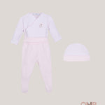Set neonata CALAMARO BABY 72529 Rosa 72529 ROSA CALAMARO BABY 