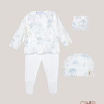 Set neonato CALAMARO BABY 72530 Celeste 72530 CELESTE CALAMARO BABY 