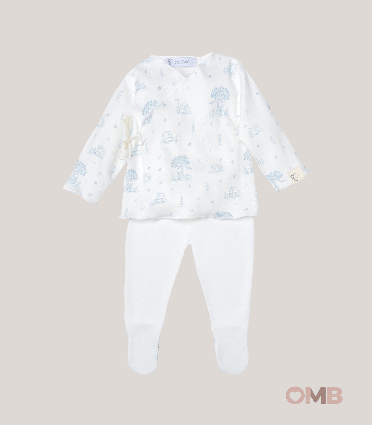 Set neonato CALAMARO BABY 72530 Celeste 72530 CELESTE CALAMARO BABY 