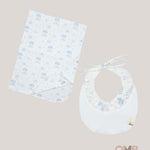 Set neonato CALAMARO BABY 73090 Celeste 73090 CELESTE CALAMARO BABY 