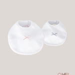 Bavaglini neonato CALAMARO BABY 74017 Rosa 74017 ROSA/GRIGIO CALAMARO BABY 