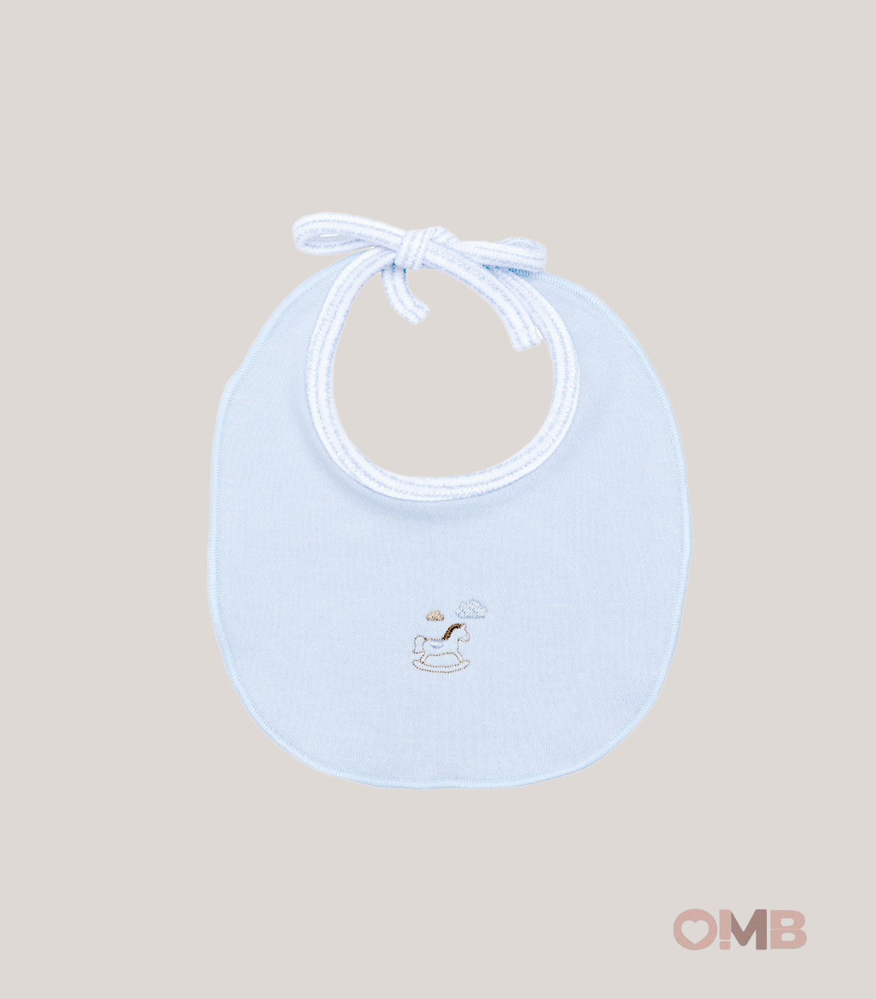 Bavaglini neonato CALAMARO BABY 74032A Celeste 74032A CELESTE CALAMARO BABY 