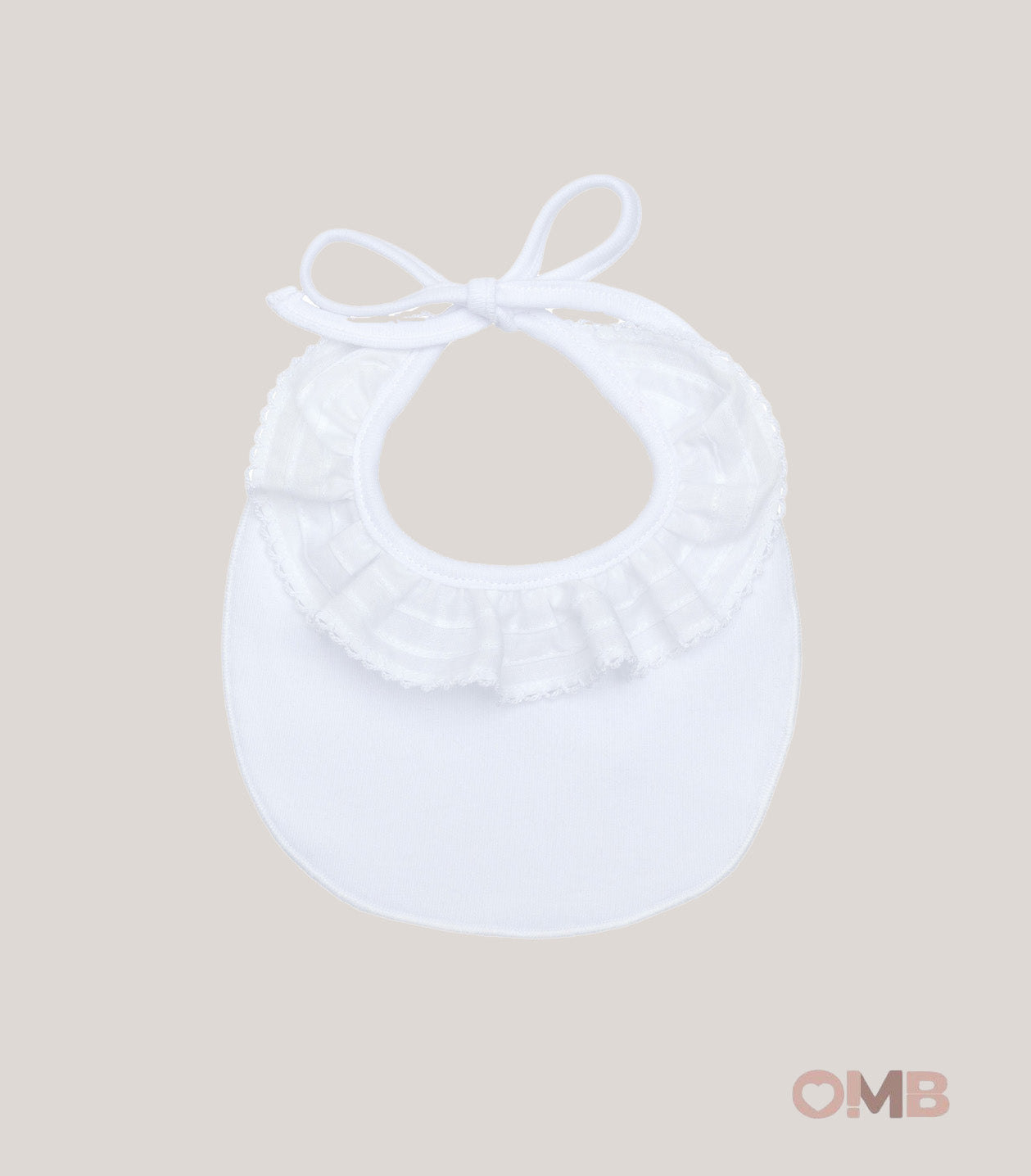 Bavaglino neonato CALAMARO BABY 74033 Bianco 74033 BIANCO CALAMARO BABY 