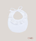 Bavaglino neonato CALAMARO BABY 74033 Bianco
