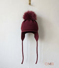 Cappello neonato unisex CATYA 621558 Bordeaux