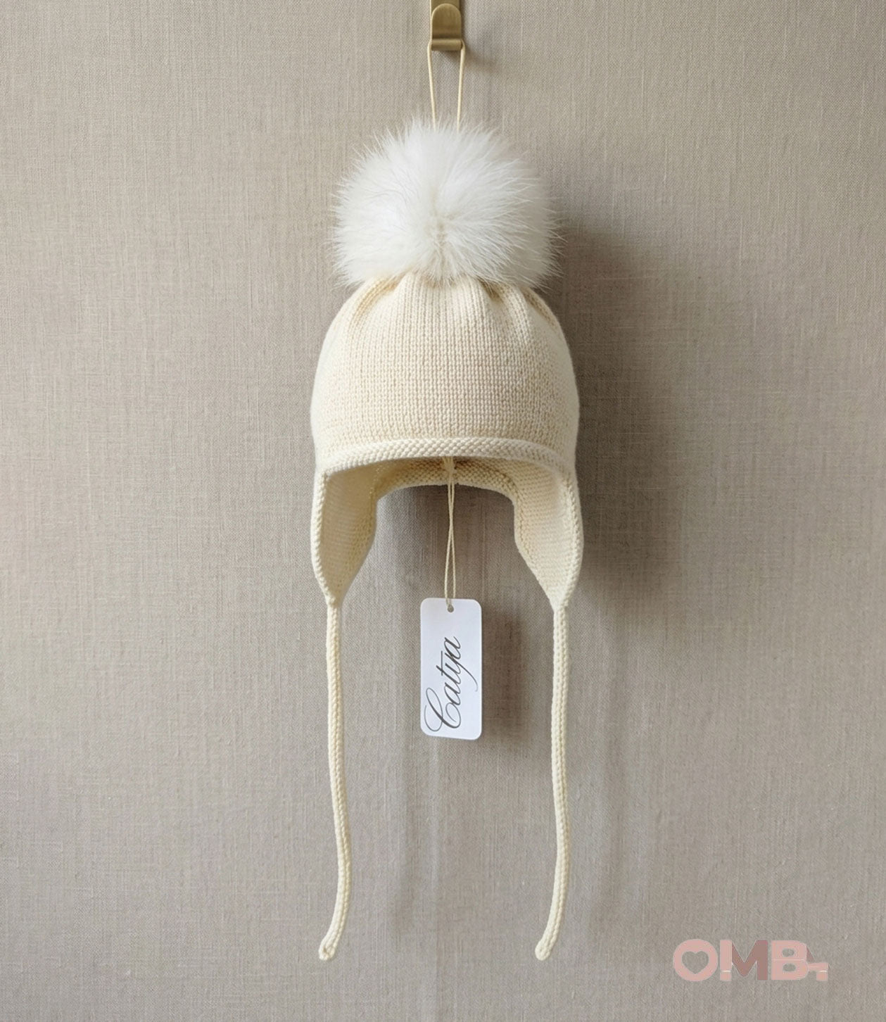 Cappello neonato unisex CATYA 621558 Panna 621558 PANNA CATYA 