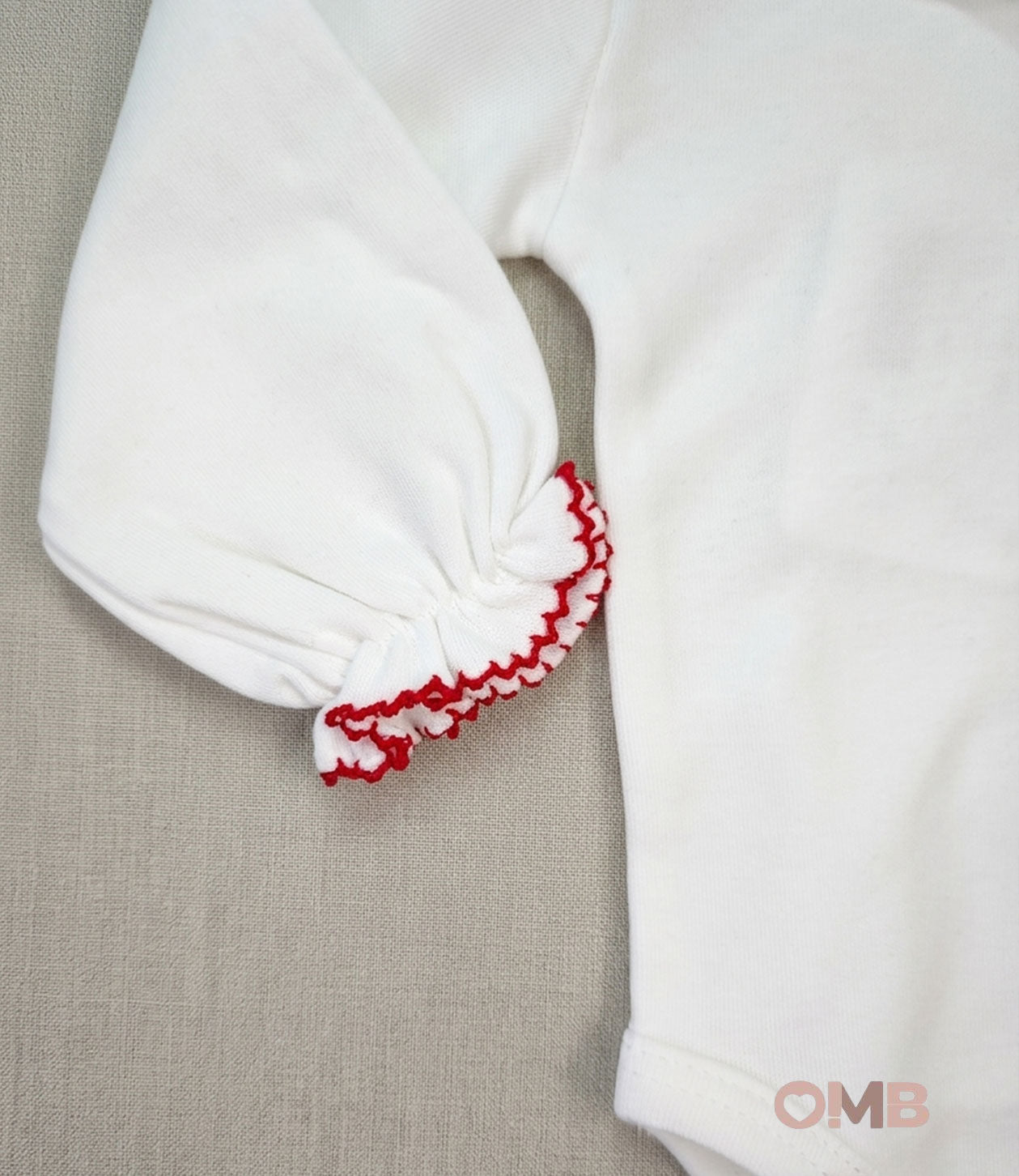 Body neonato unisex Coccodè C64099 panna rosso C64099 PANNA/ROSSO COCCODE 