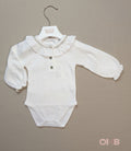 Body neonato unisex Coccodè C64099 panna tortora