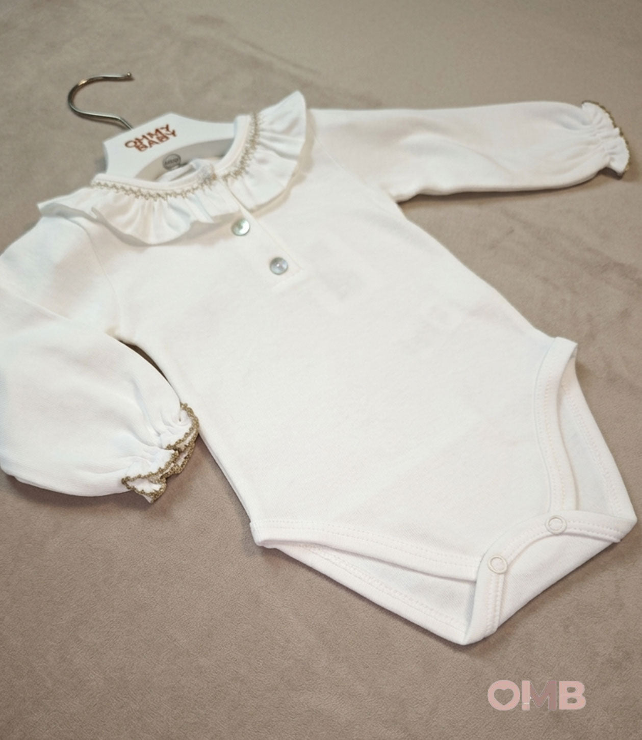 Body neonato unisex Coccodè C64099 panna tortora C64099 PANNA/TORTORA COCCODE 