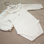Body neonato unisex Coccodè C64099 panna tortora C64099 PANNA/TORTORA COCCODE 