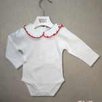 Body neonato unisex Coccodè C64102 panna rosso C64102 PANNA/ROSSO COCCODE 