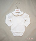 Body neonato unisex Coccodè C64102 panna tortora