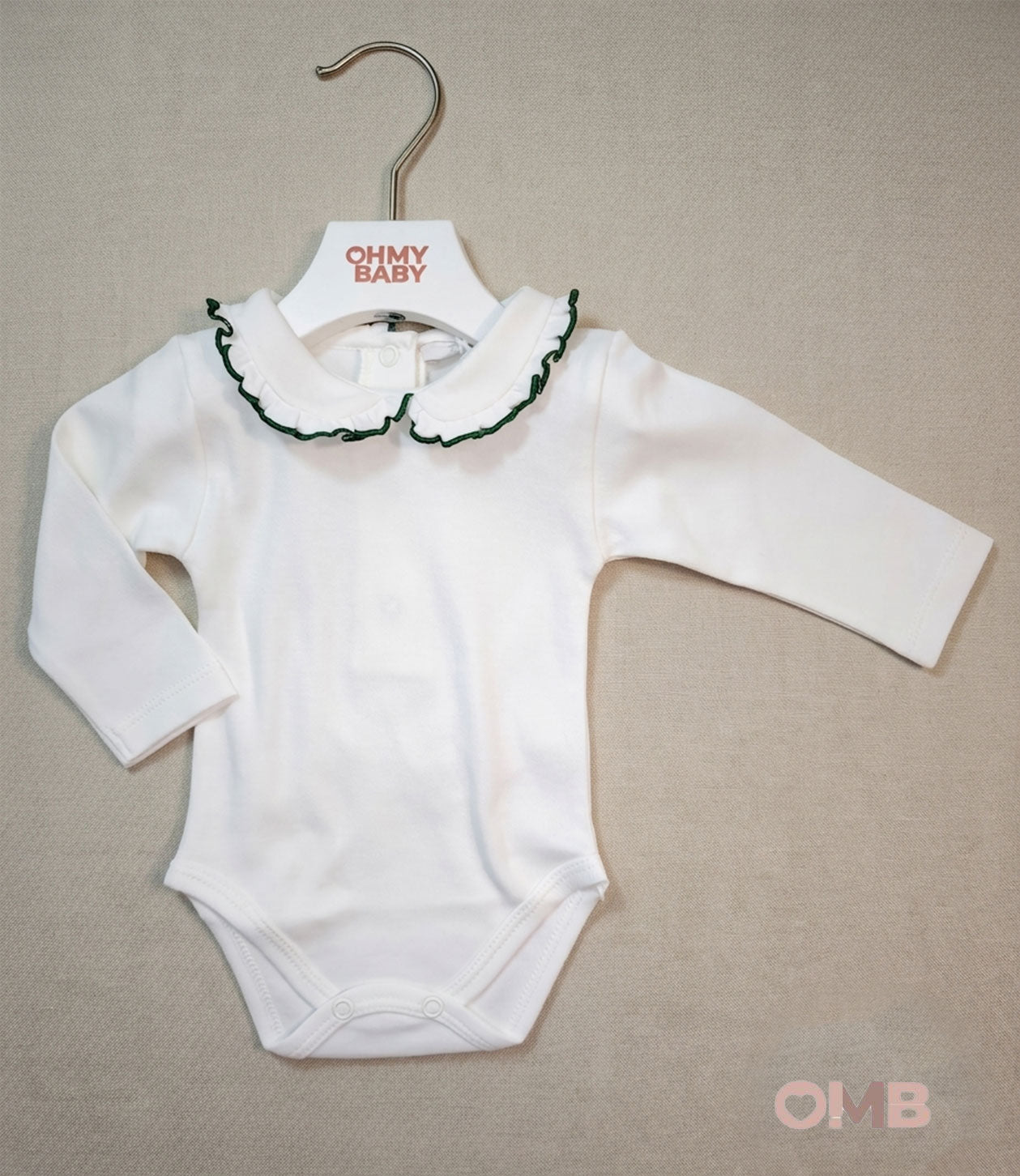 Body neonato unisex Coccodè C64102 panna verde C64102 PANNA/VERDE COCCODE 