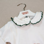 Body neonato unisex Coccodè C64102 panna verde C64102 PANNA/VERDE COCCODE 