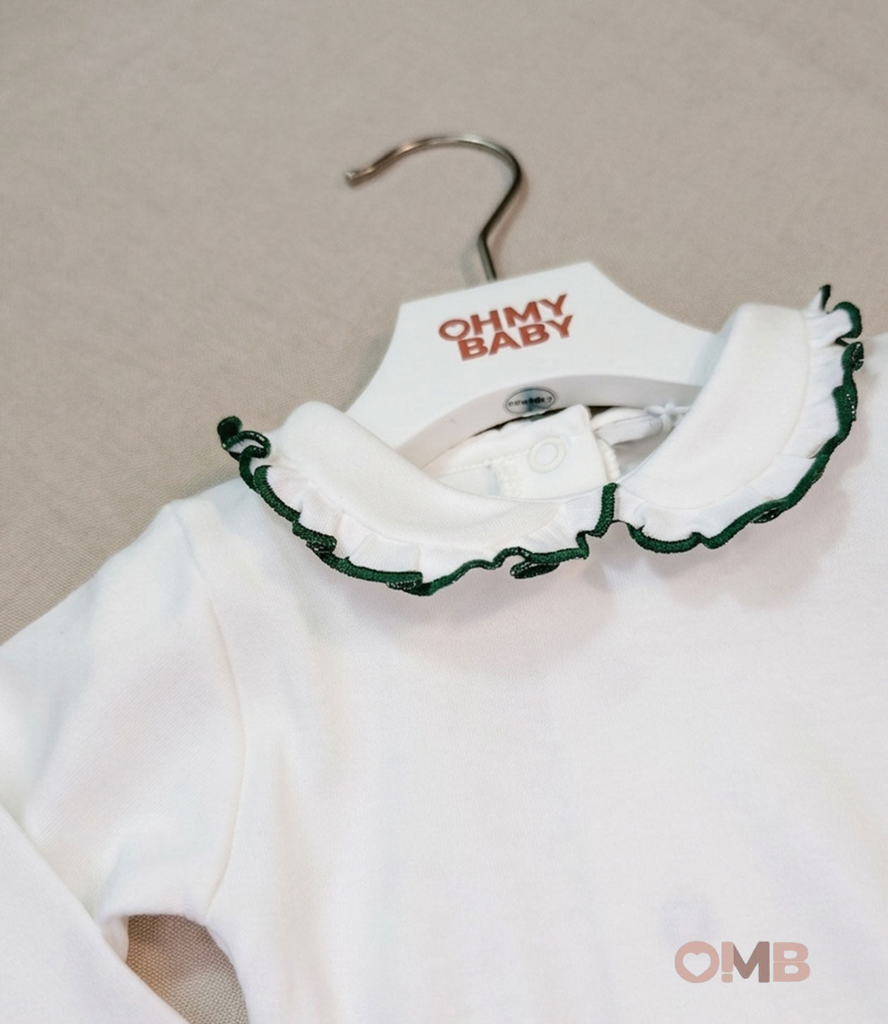 Body neonato unisex Coccodè C64102 panna verde C64102 PANNA/VERDE COCCODE 