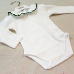 Body neonato unisex Coccodè C64102 panna verde C64102 PANNA/VERDE COCCODE 