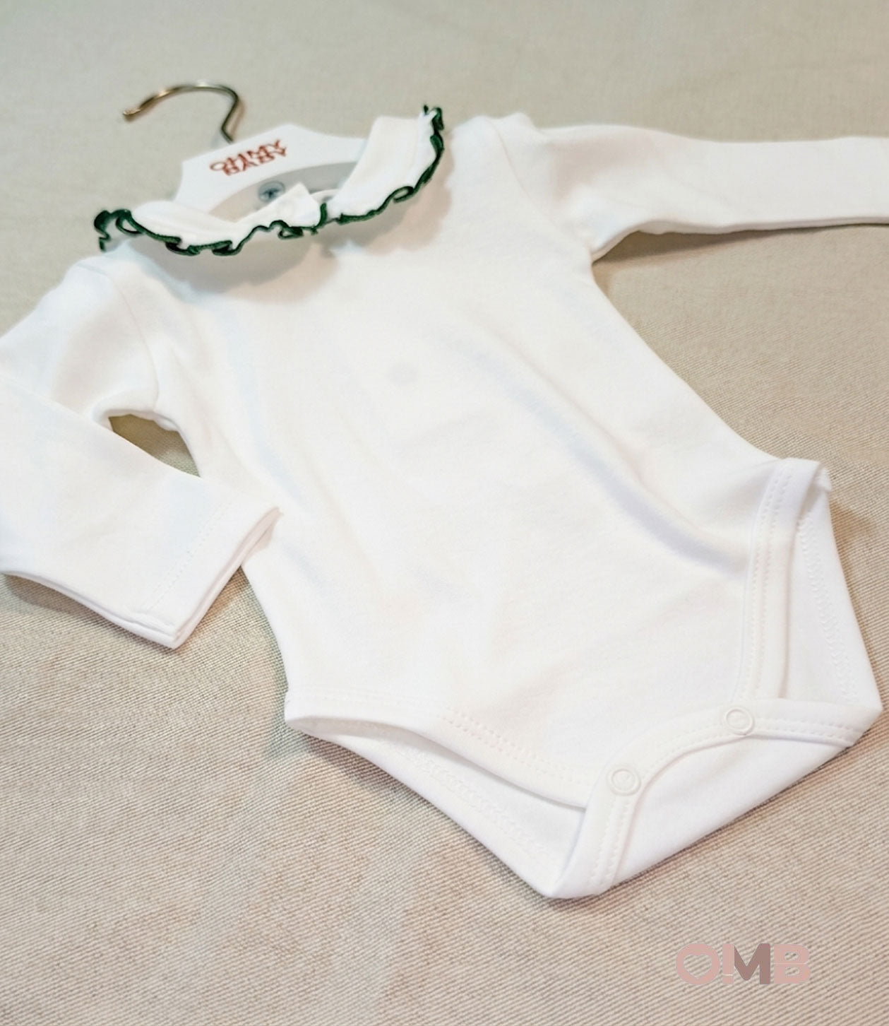 Body neonato unisex Coccodè C64102 panna verde C64102 PANNA/VERDE COCCODE 