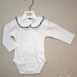 Body neonato unisex Coccodè C64102 panna verde C64102 PANNA/VERDE COCCODE 