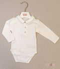 Body neonato unisex Coccodè C64103 panna blu