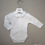 Body neonato unisex Coccodè C64106 panna verde C64106 PANNA/VERDE COCCODE 