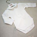 Body neonato unisex Coccodè C64106 panna verde C64106 PANNA/VERDE COCCODE 