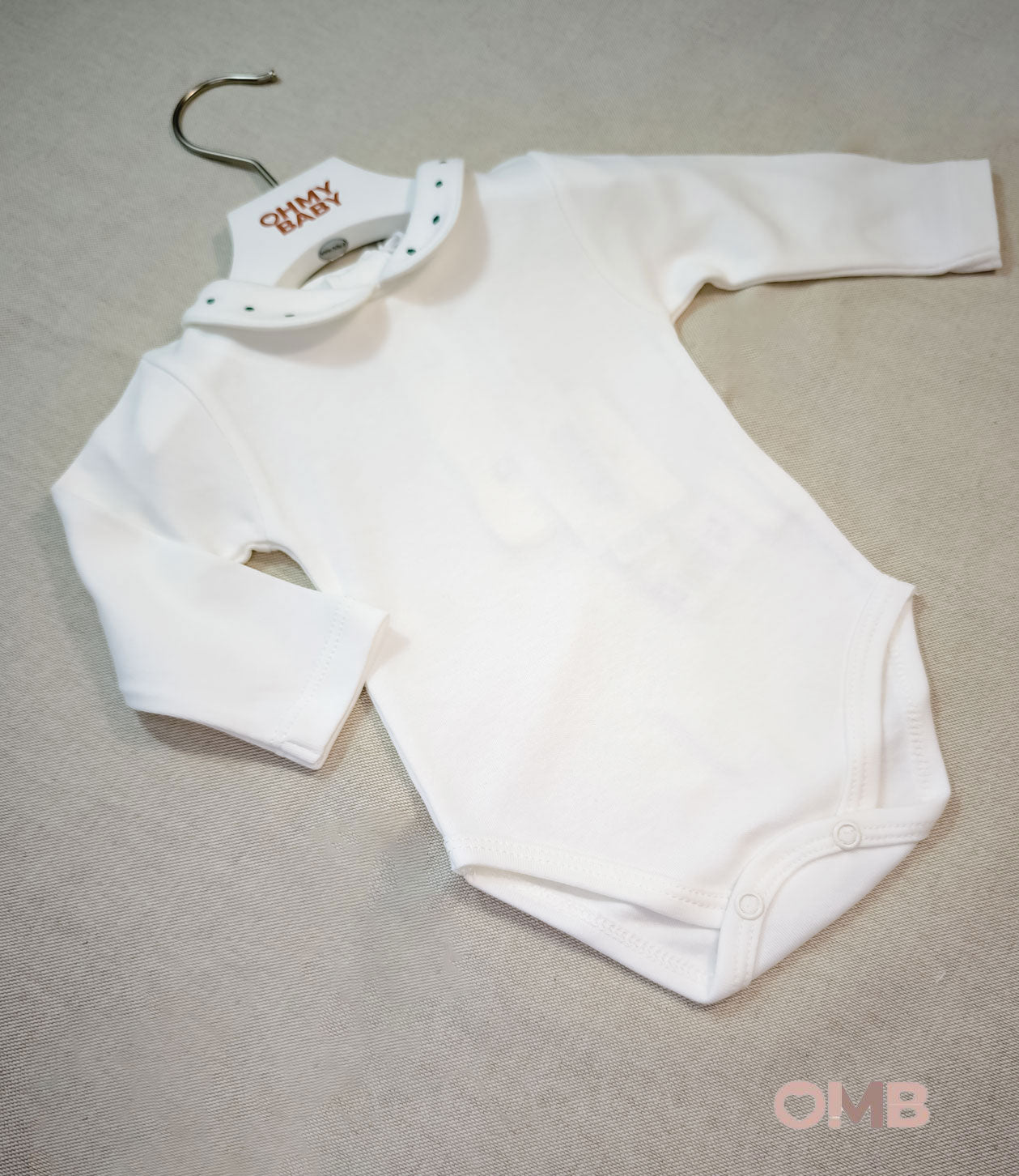 Body neonato unisex Coccodè C64106 panna verde C64106 PANNA/VERDE COCCODE 