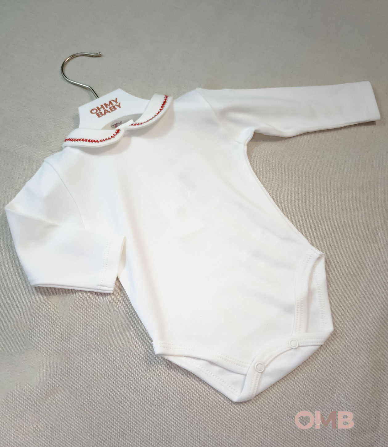 Body neonato unisex Coccodè C64114 panna rosso C64114 PANNA/ROSSO COCCODE 