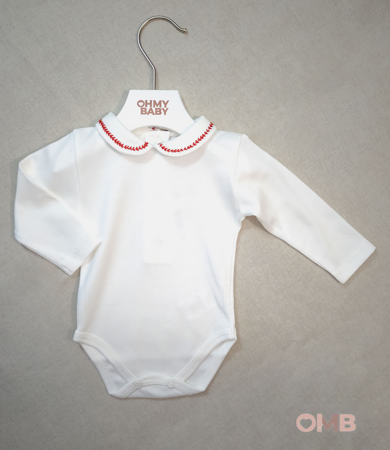 Body neonato unisex Coccodè C64114 panna rosso C64114 PANNA/ROSSO COCCODE 