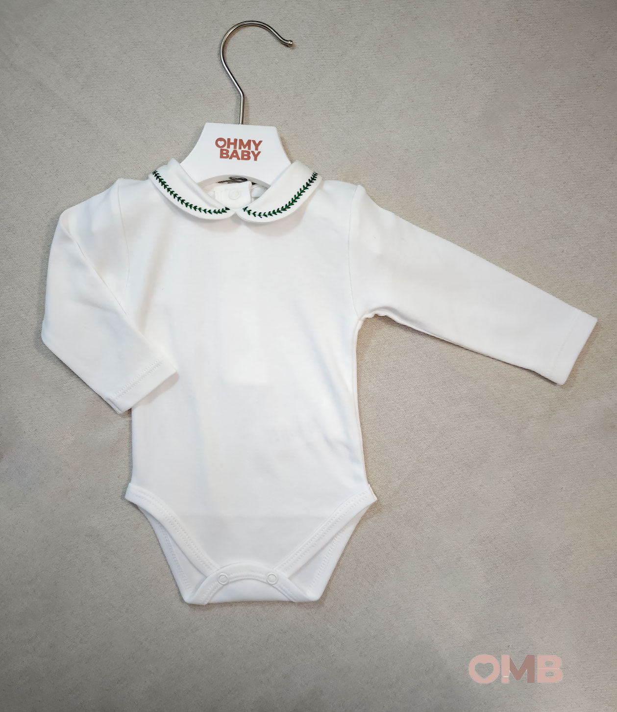 Body neonato unisex Coccodè C64114 panna verde C64114 PANNA/VERDE COCCODE 