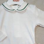 Body neonato unisex Coccodè C64114 panna verde C64114 PANNA/VERDE COCCODE 