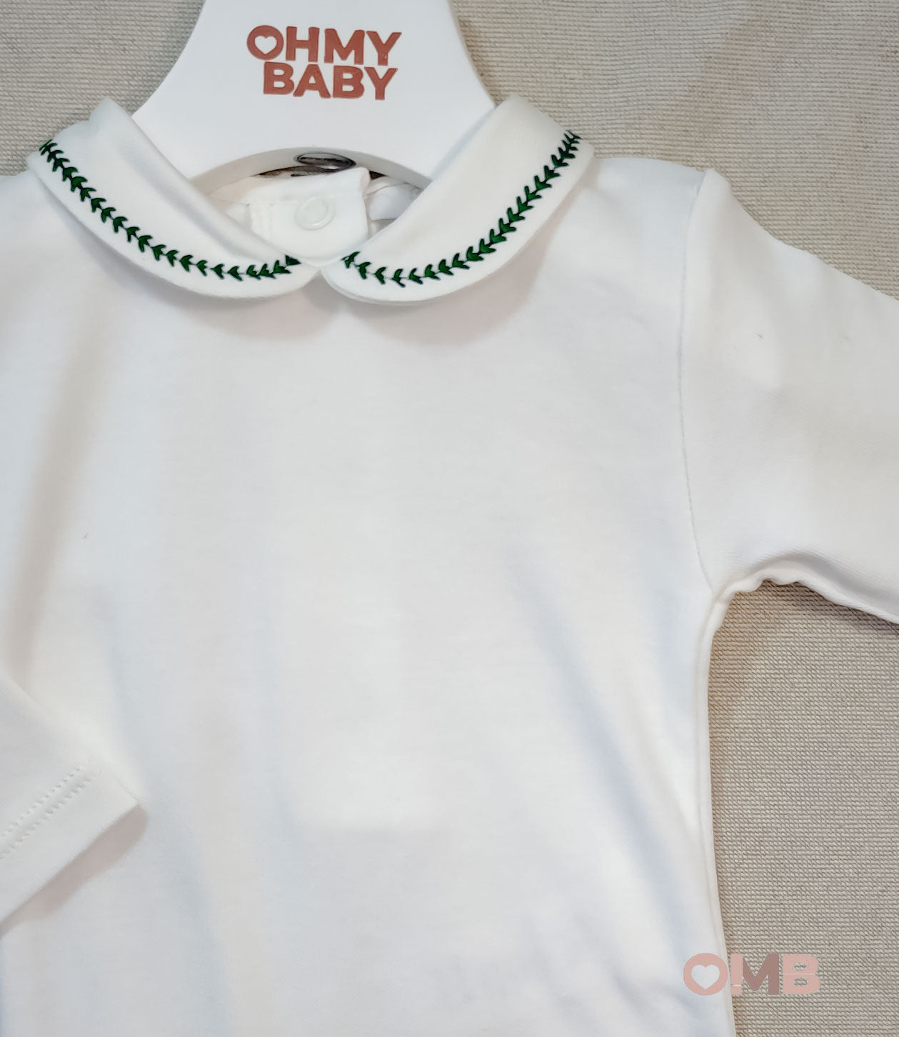 Body neonato unisex Coccodè C64114 panna verde C64114 PANNA/VERDE COCCODE 