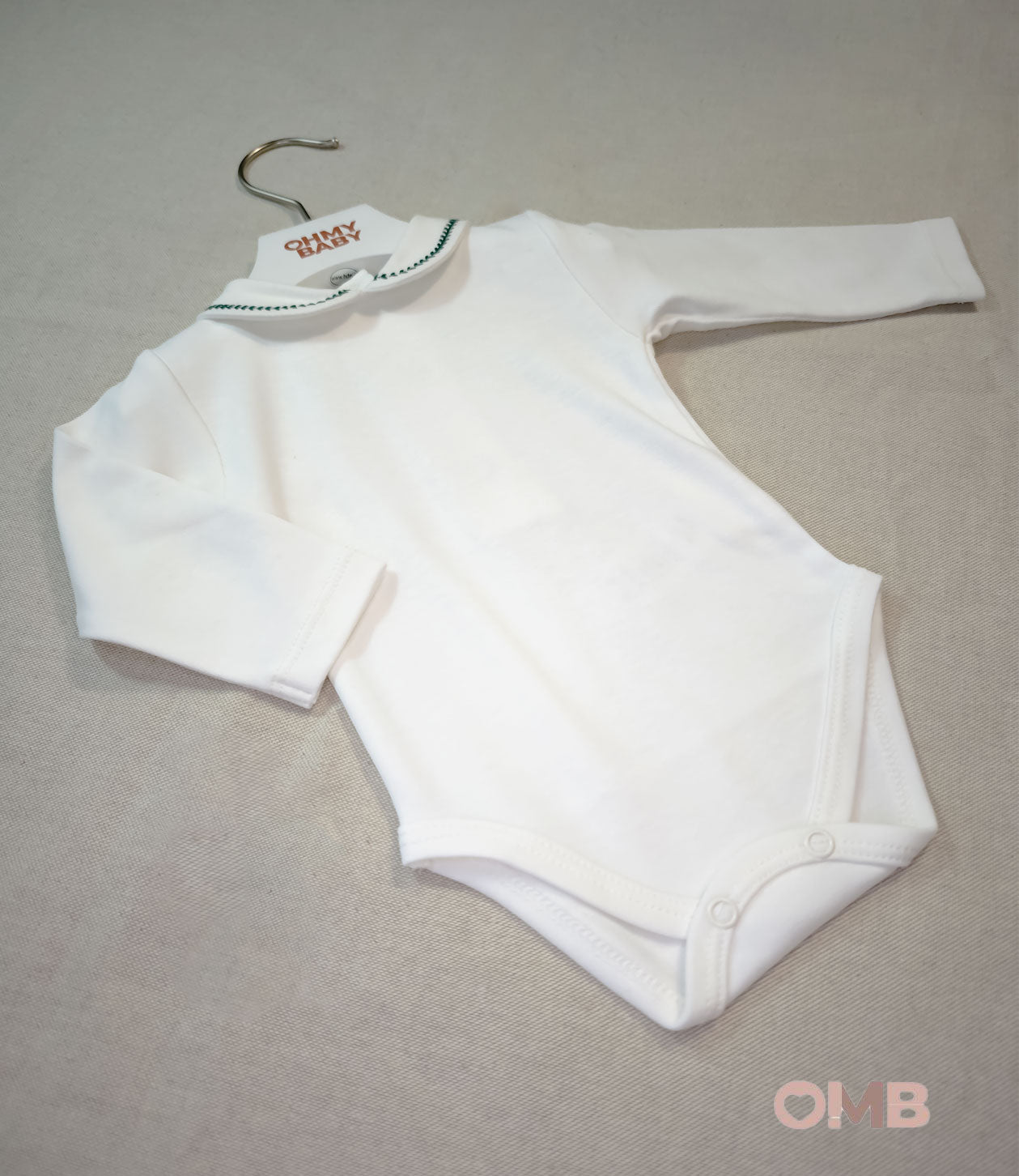 Body neonato unisex Coccodè C64114 panna verde C64114 PANNA/VERDE COCCODE 