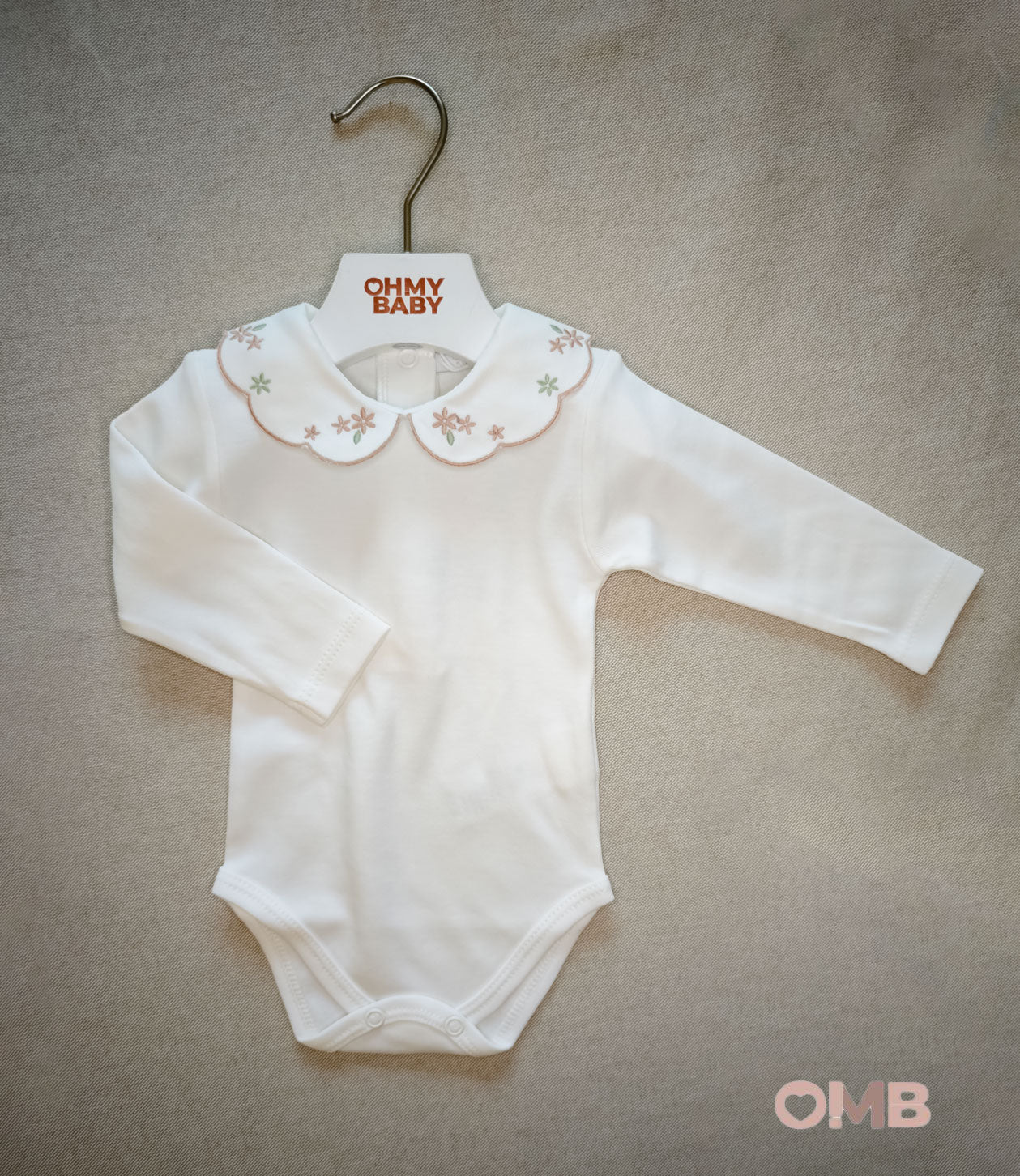 Body neonata COCCODE C64115 Panna Rosa C64115 PANNA/ROSAPOLVERE COCCODE 