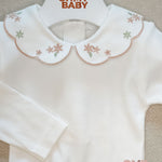 Body neonata COCCODE C64115 Panna Rosa C64115 PANNA/ROSAPOLVERE COCCODE 