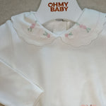 Body neonata COCCODE C64115 Panna Rosa C64115 PANNA/ROSA COCCODE 