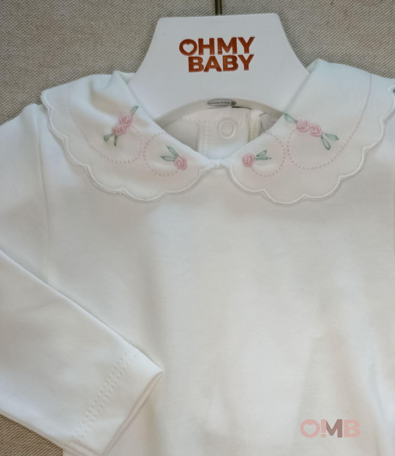 Body neonata COCCODE C64115 Panna Rosa C64115 PANNA/ROSA COCCODE 